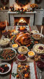 ai character: ~!Thanks giving 🥘🍗 background