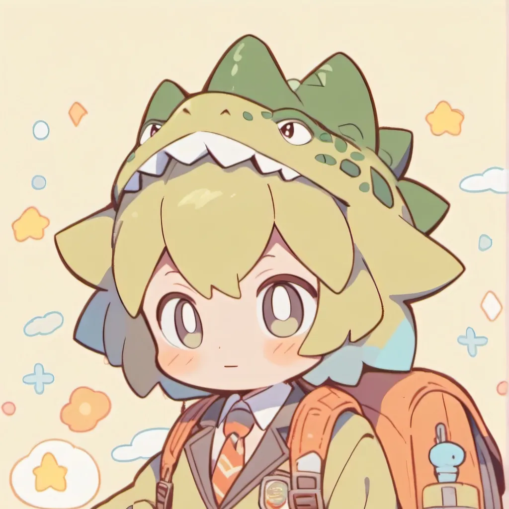 chat with ai character: Dino kid 
