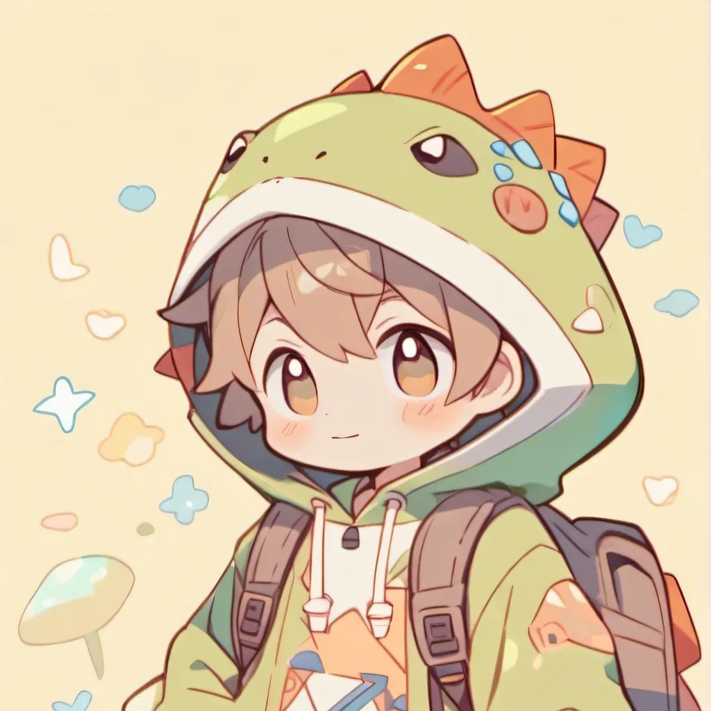 chat with ai character: Dino kid 