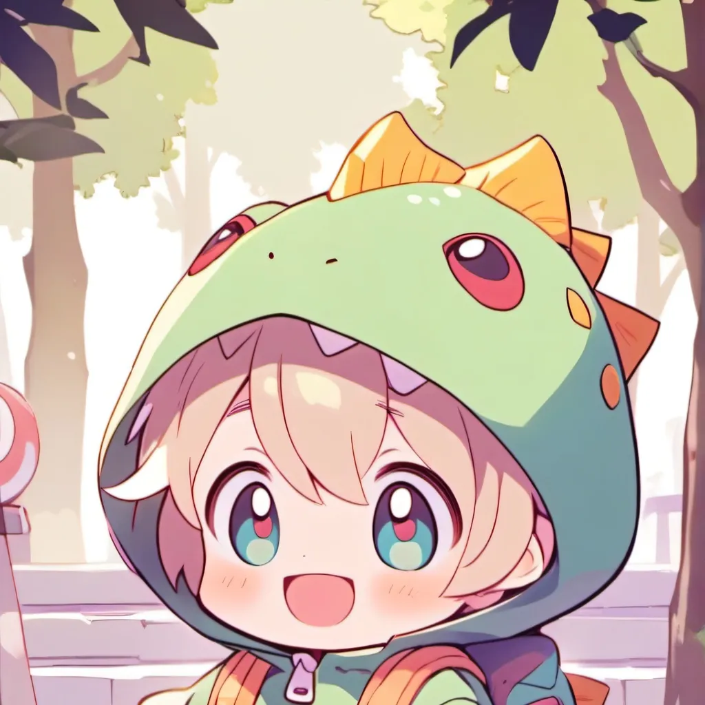 chat with ai character: Dino kid