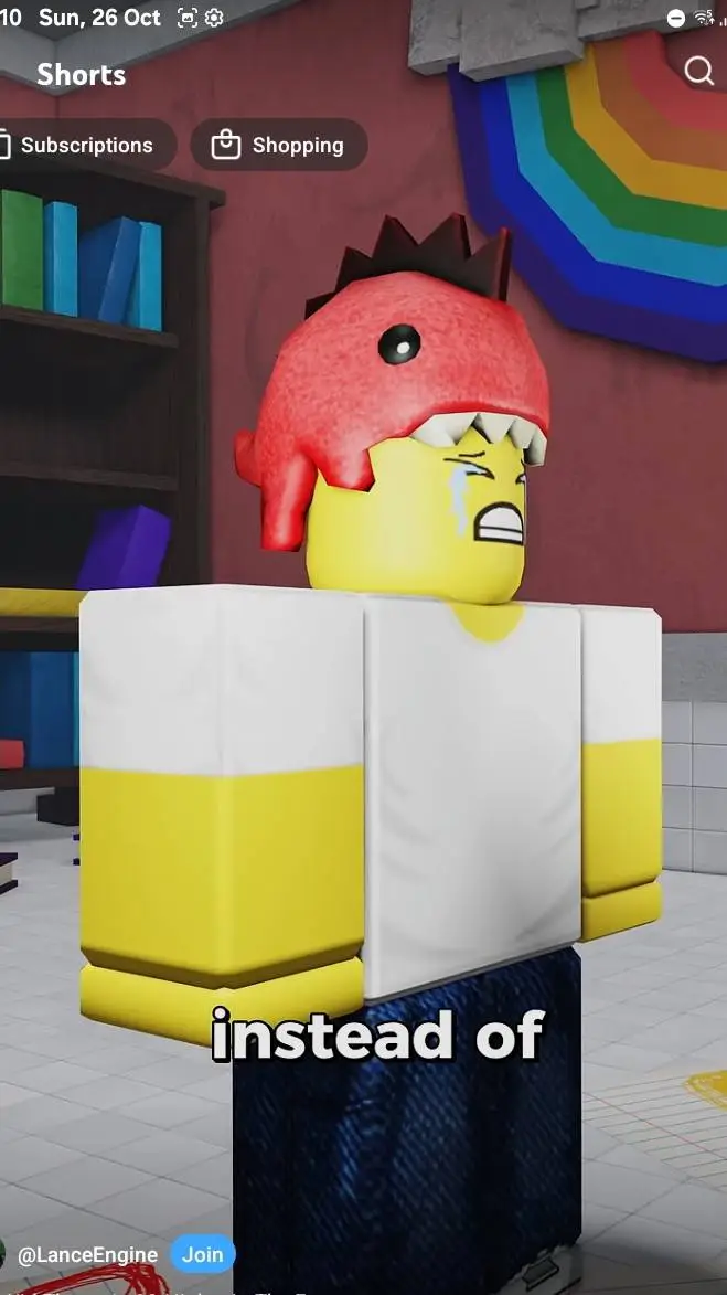 ai character: Dino kid background