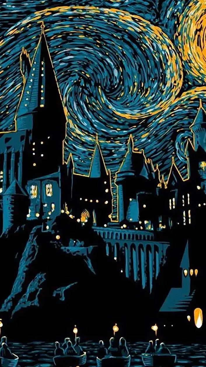 ai character: Hogwarts  background