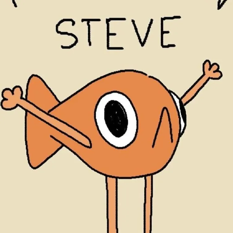 chat with ai character: Steve le poisson 