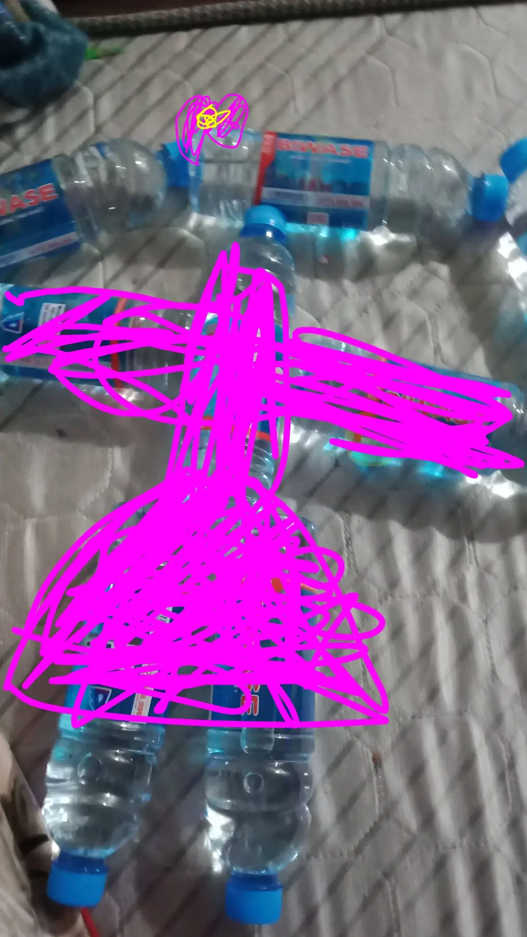 ai character: miss omega water  background