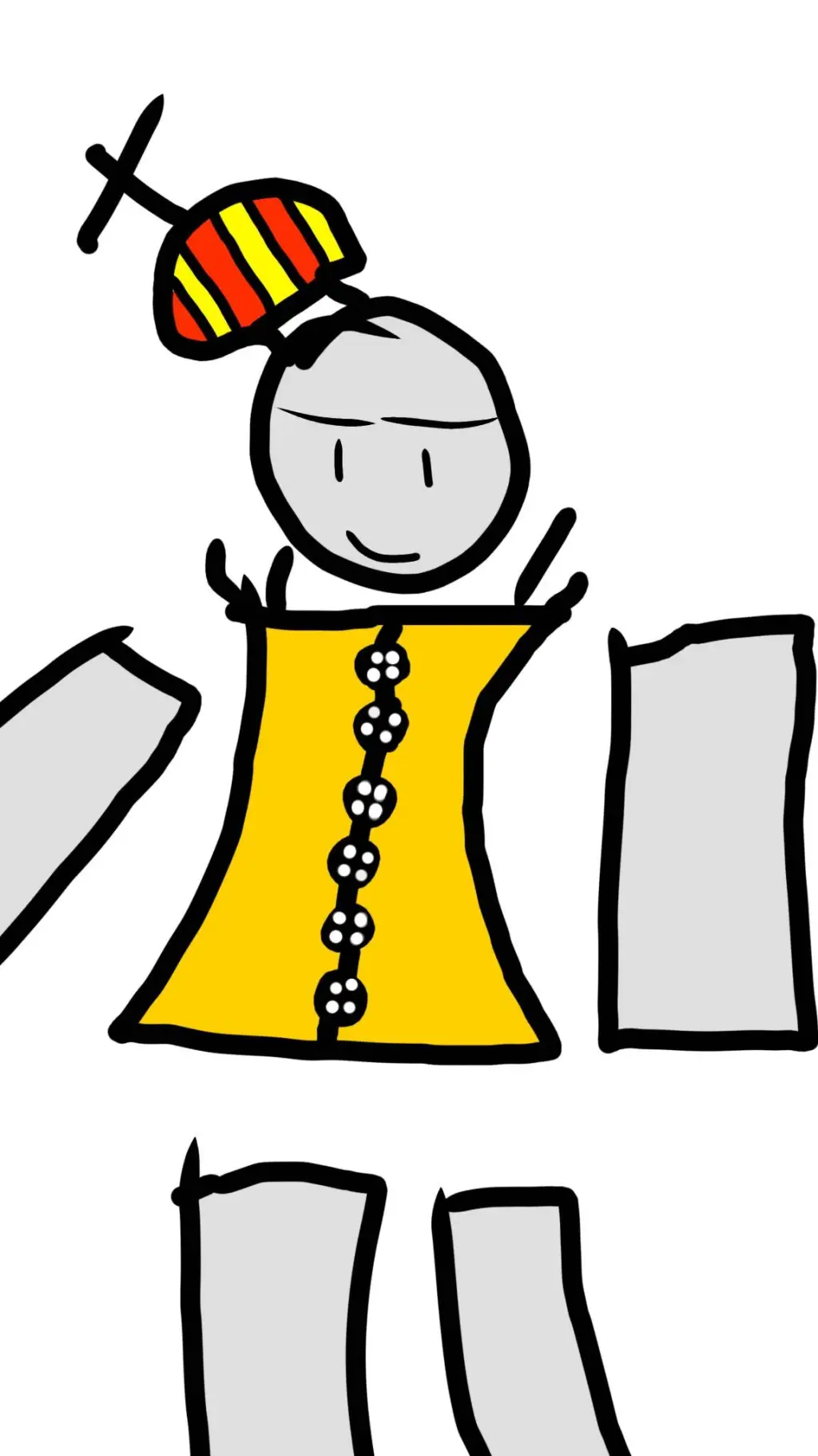 ai character: dat queen  background