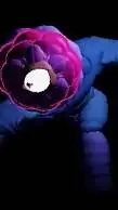 ai character: Flowerhead  background