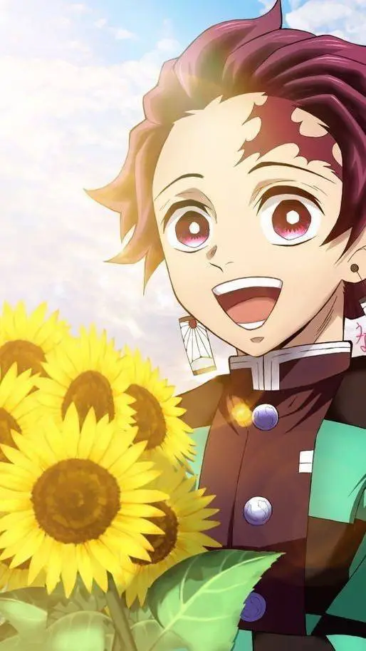 ai character: tanjiro☀️🔥❤️ background