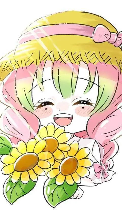 ai character: mitsuri💘🍡 background