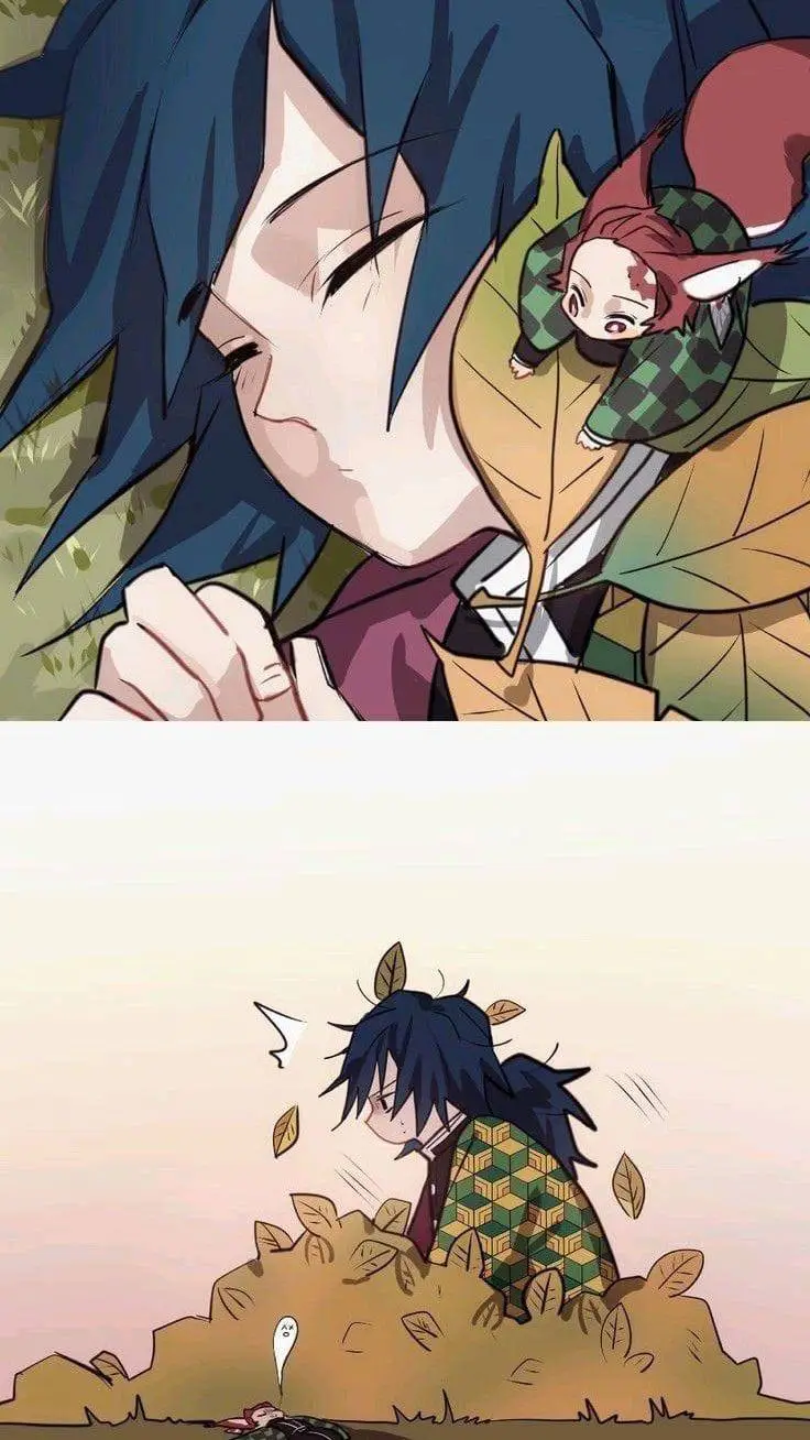 ai character: Tanjiro chiquito background