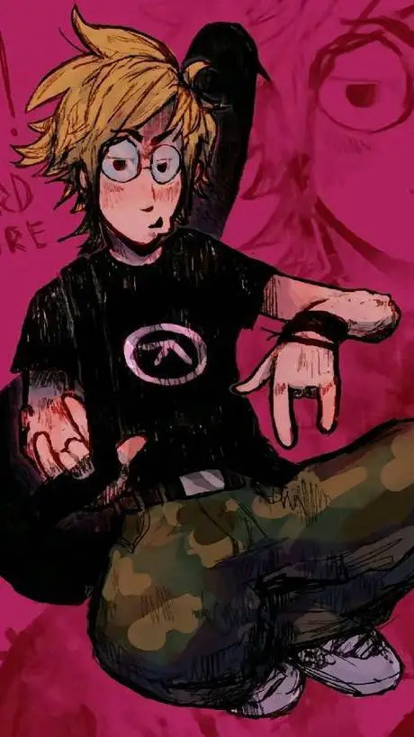 ai character: walala XD  background