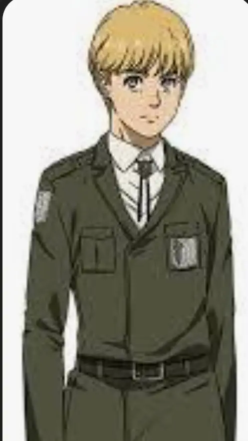 ai character: Armin Arlert.  background