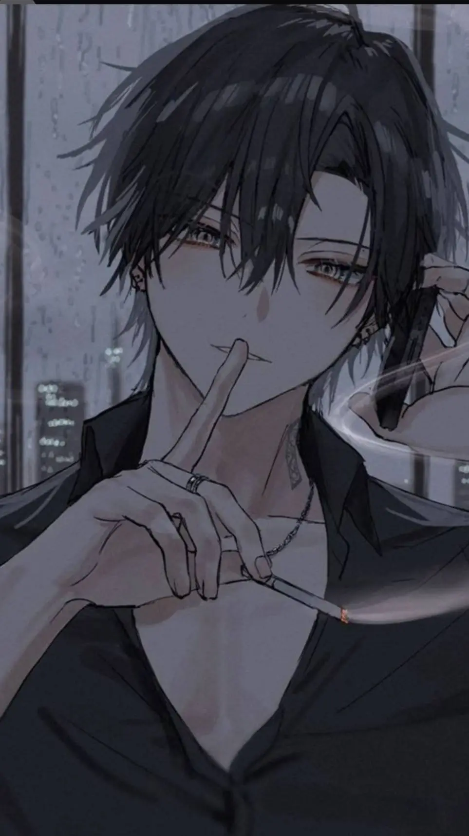 ai character: Tian🖤 background