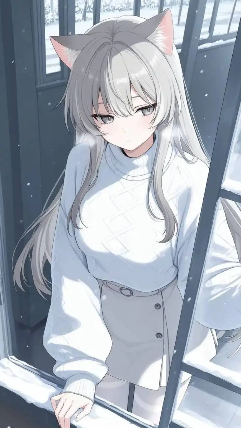 ai character: lucy  background