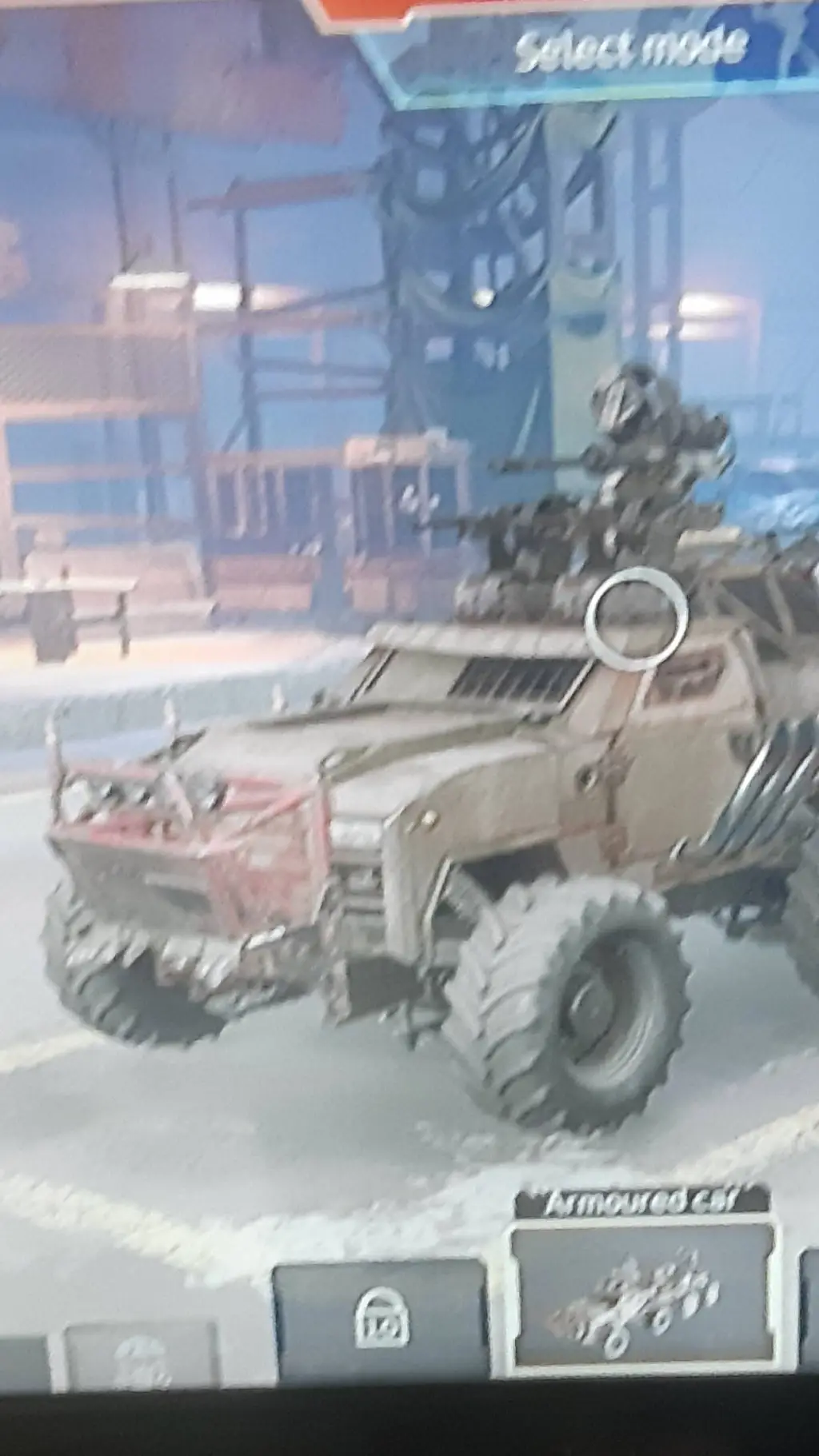 ai character: updraded mega truk background