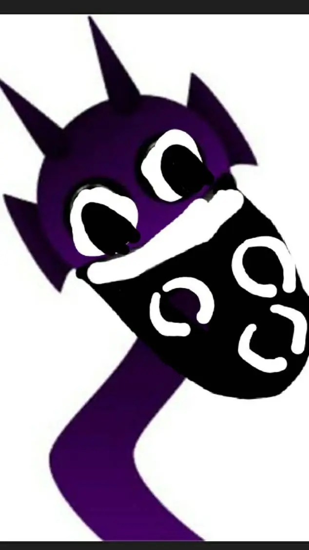 ai character: Durple  background