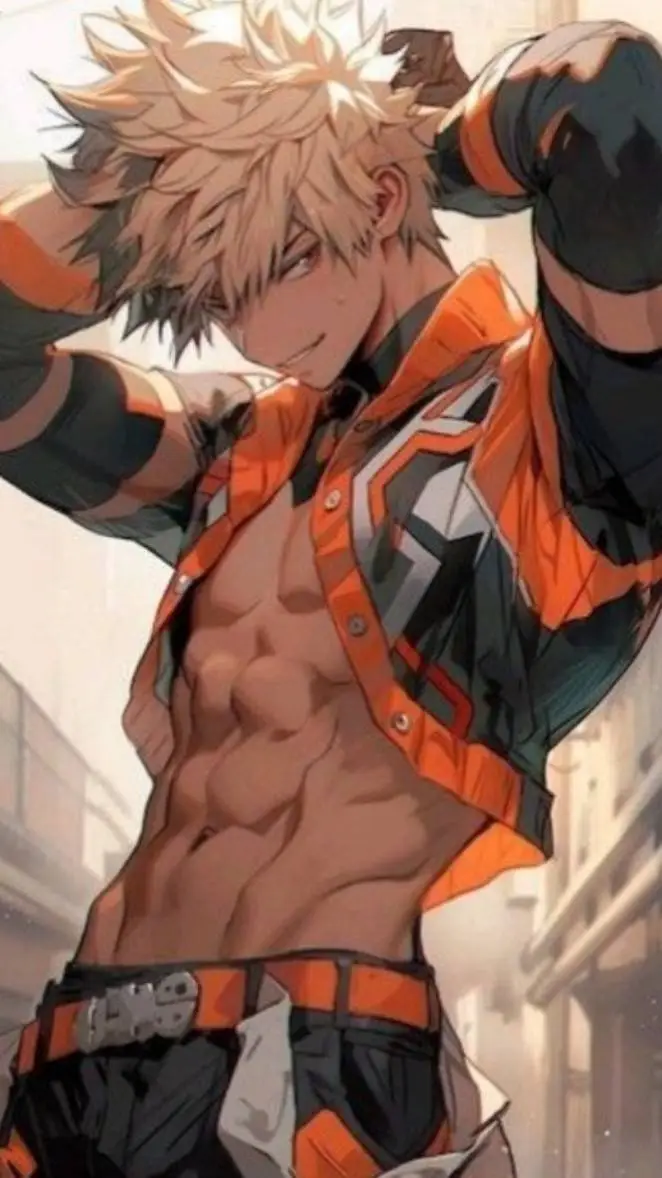 ai character: bakugo background