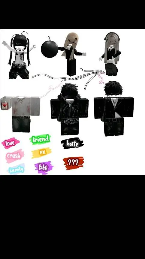 ai character: Chaotic Roblox GC😜 background