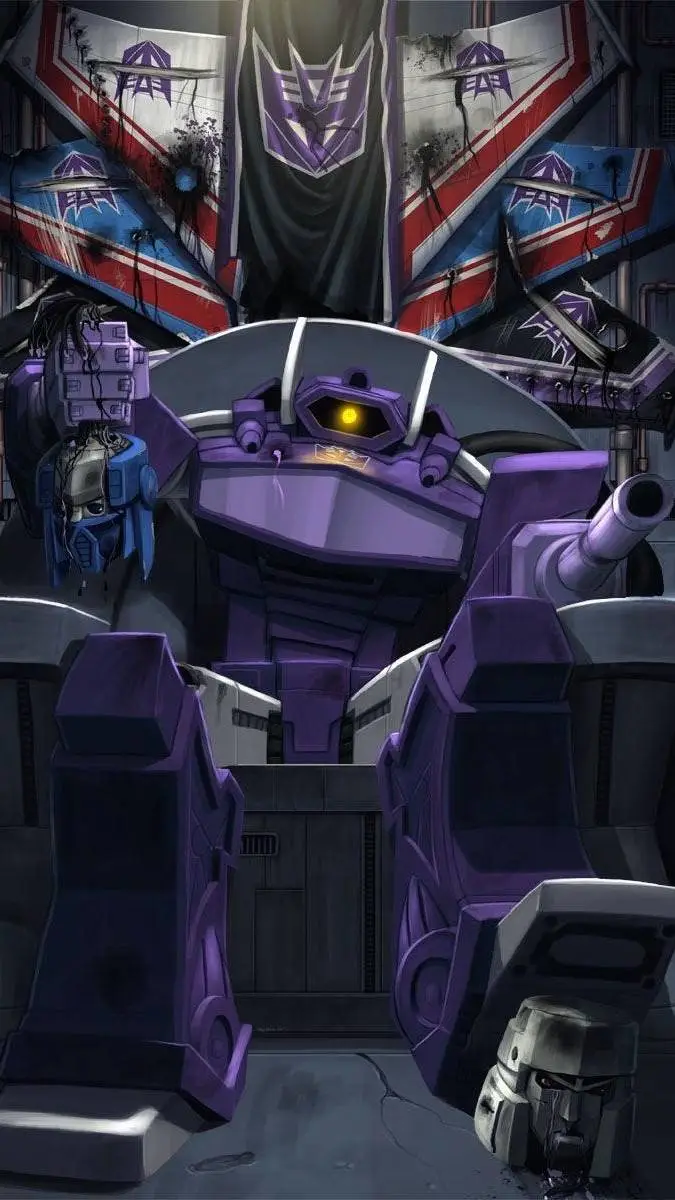 ai character: Shockwave (TF) background