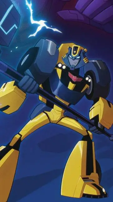 ai character: Bumble Prime (TFA) background