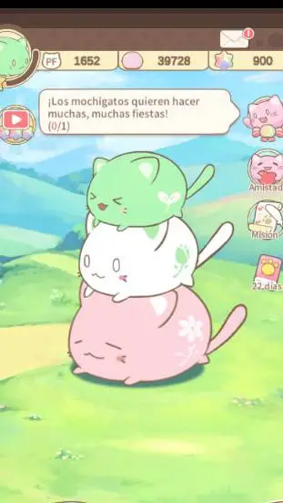 ai character: 3 Mochicats background