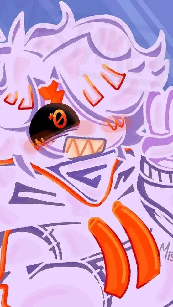 ai character: Magma background