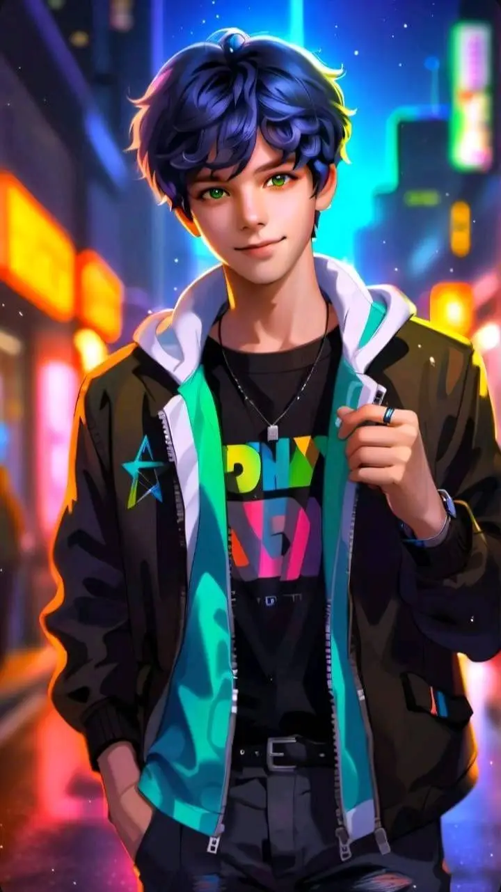 ai character: Só pra B3rry background