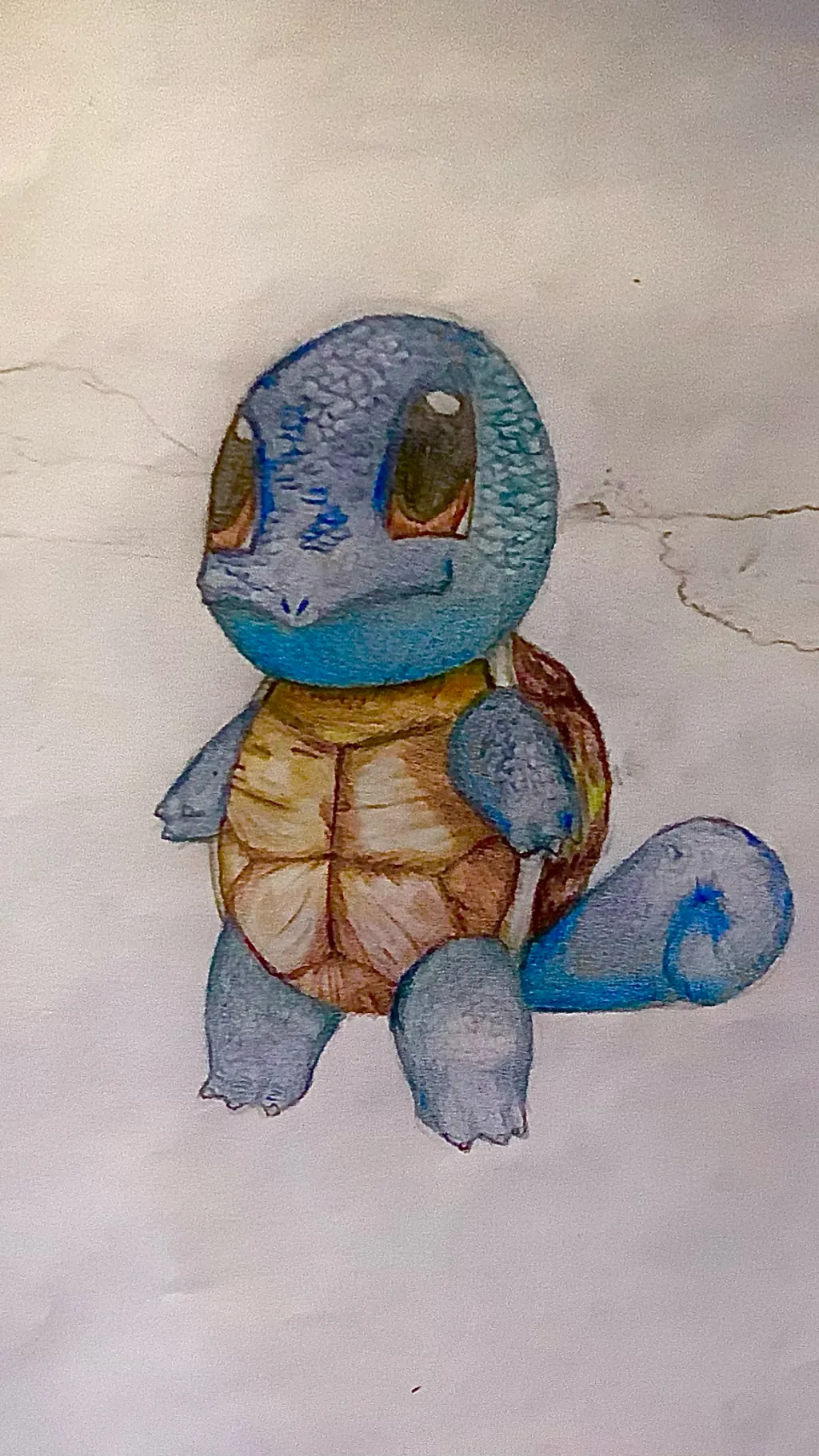 ai character: Squirtle  background
