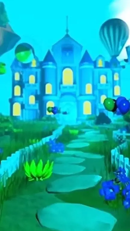 ai character: wonderland. background
