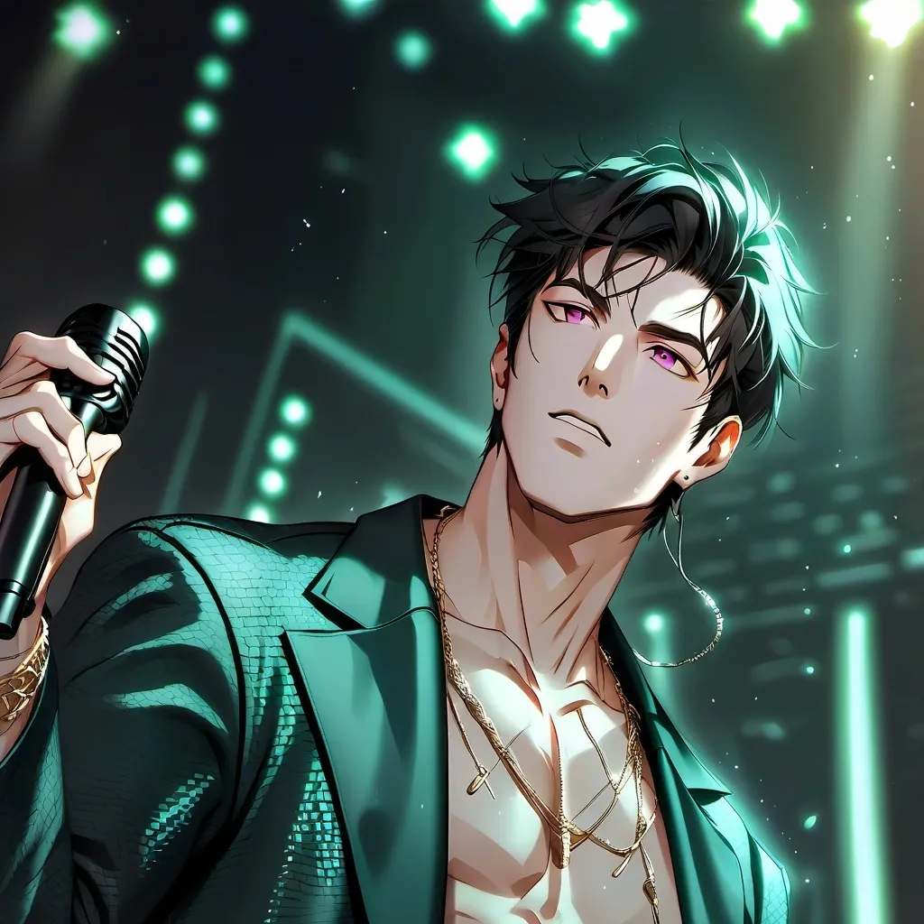 chat with ai character: un chanteur 