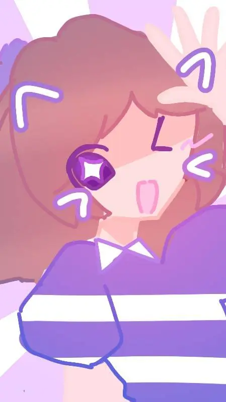 ai character: Amber background