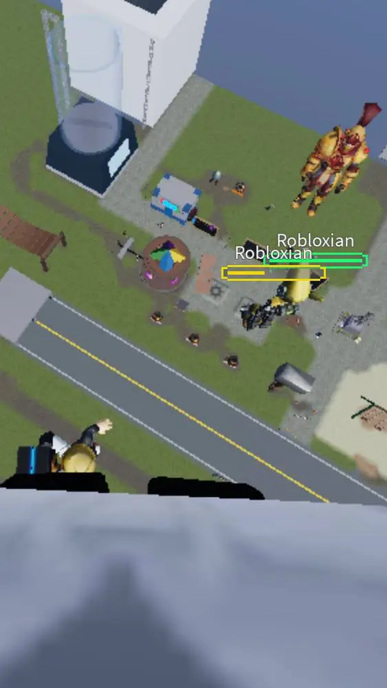 ai character: Roblox background