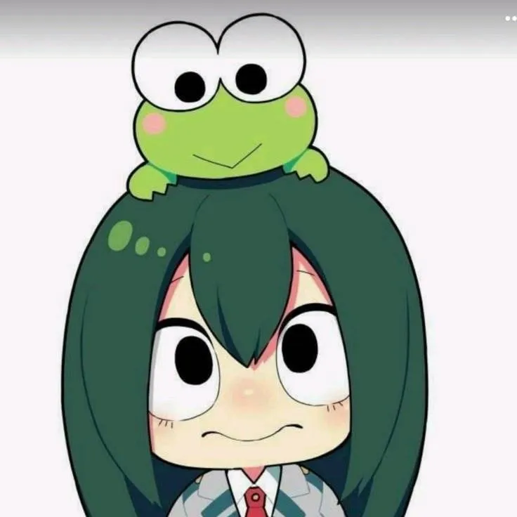 chat with ai character: 💚🐸 Tsuyu asui🐸💚