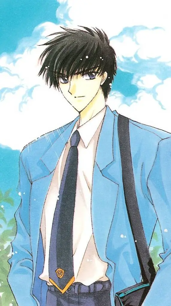 ai character: Touya Kinomoto  background