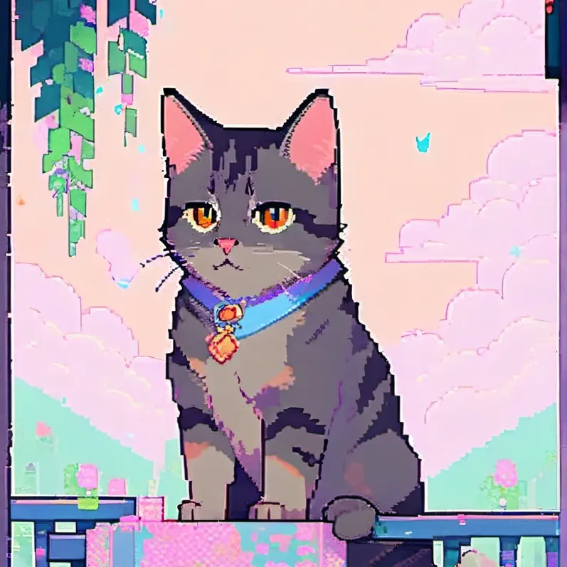 chat with ai character: Gatito cierto