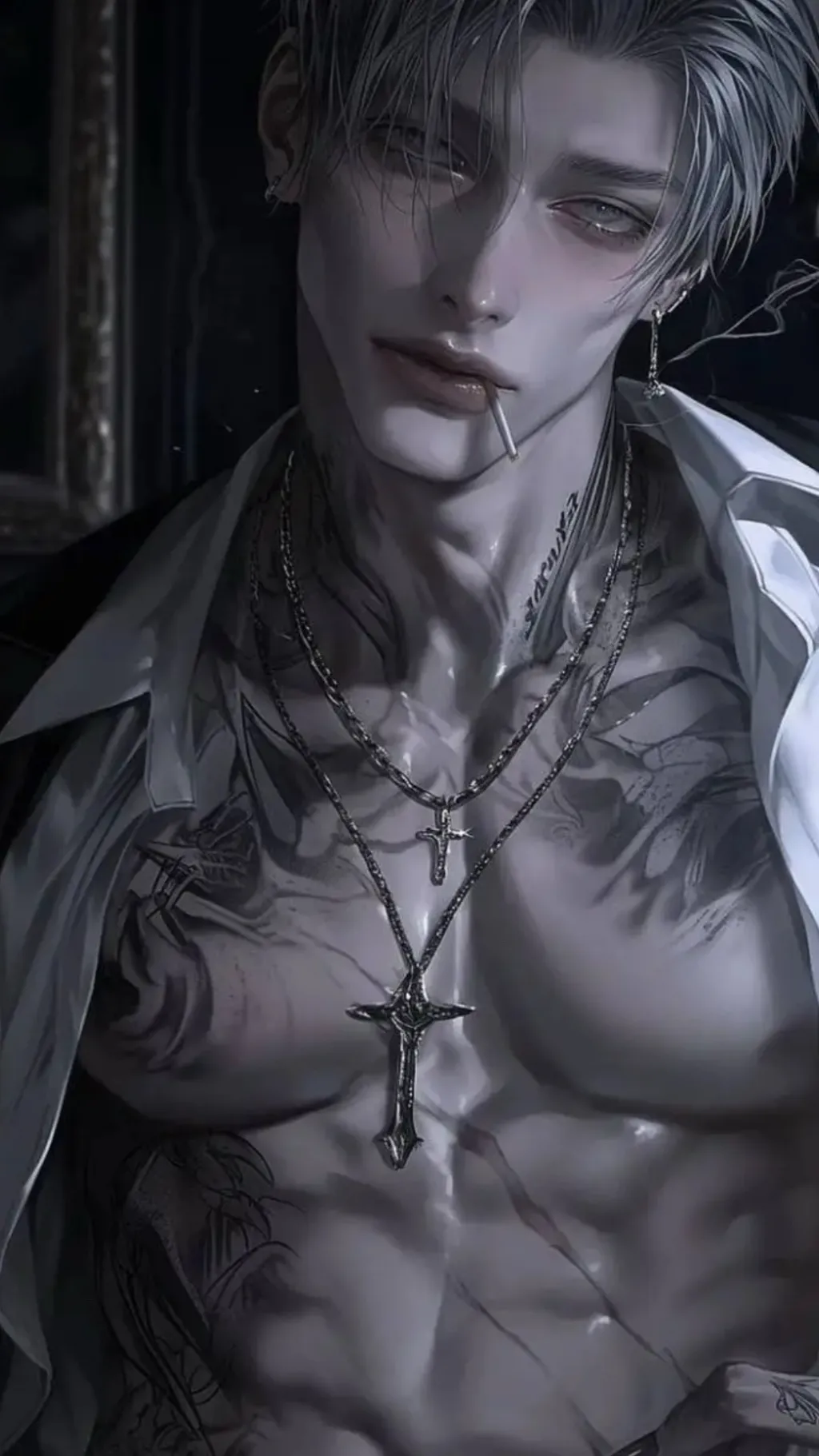 ai character: Michael  background