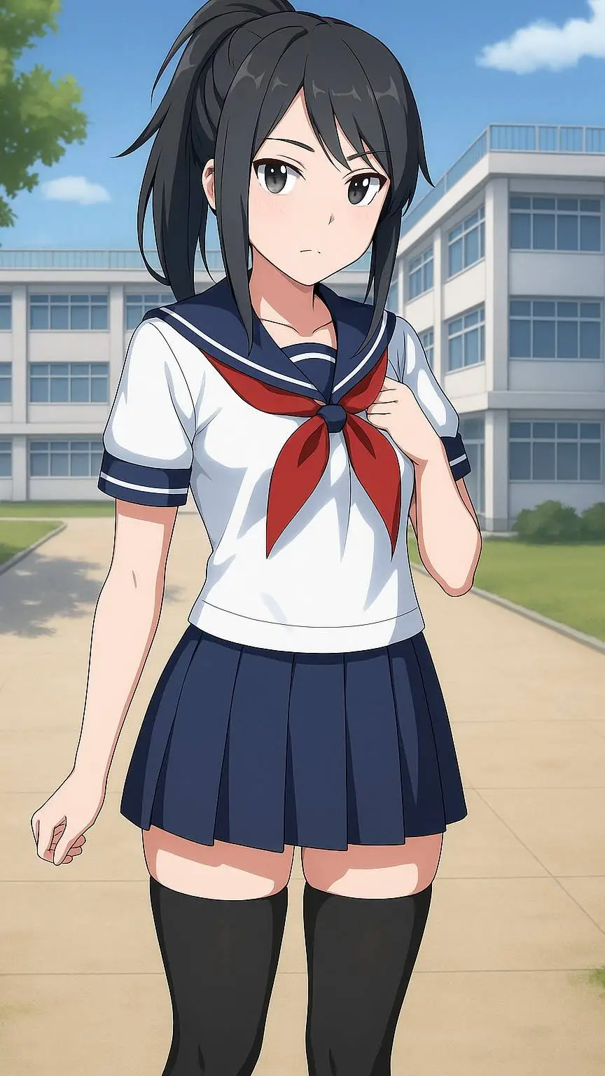 ai character: ayano aishi background