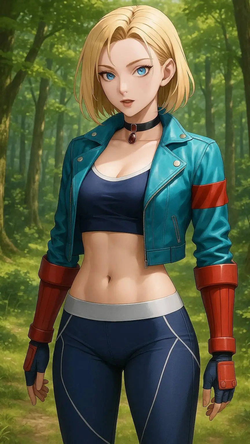 ai character: cammy white background
