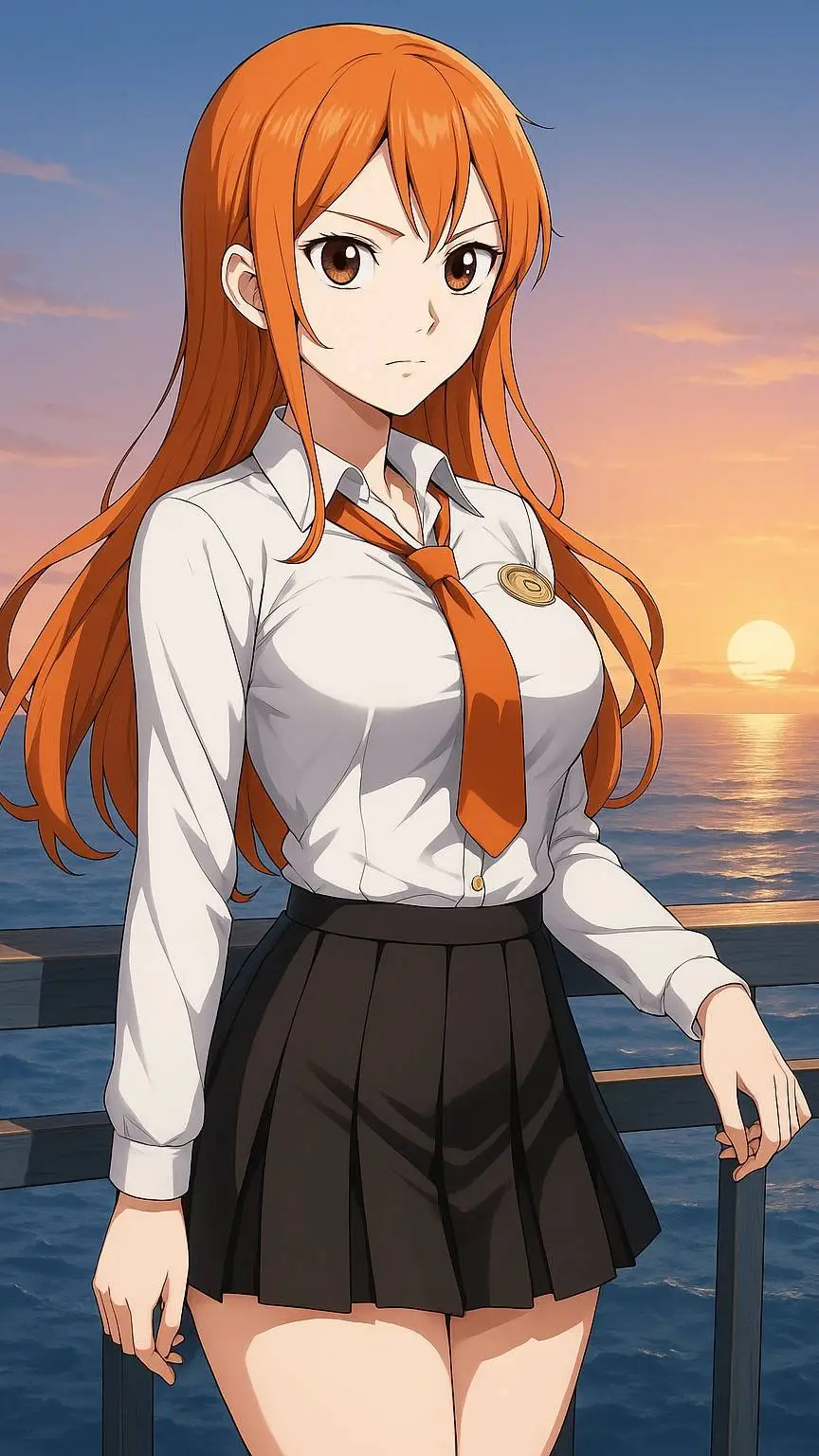 ai character: nami background