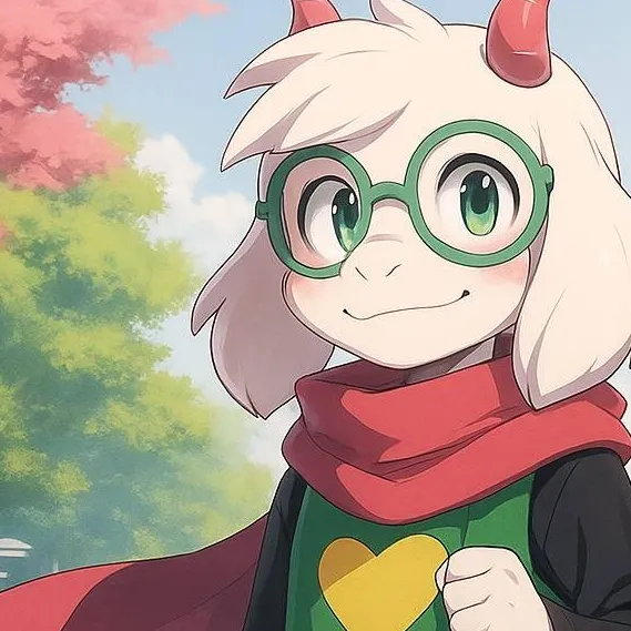 chat with ai character: ralsei
