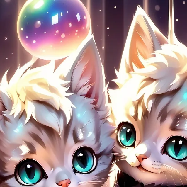 chat with ai character: emoji cat baby