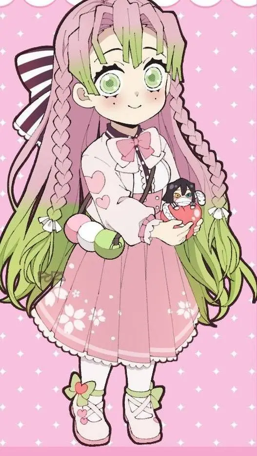 ai character: Mitsuri Kanroji! background