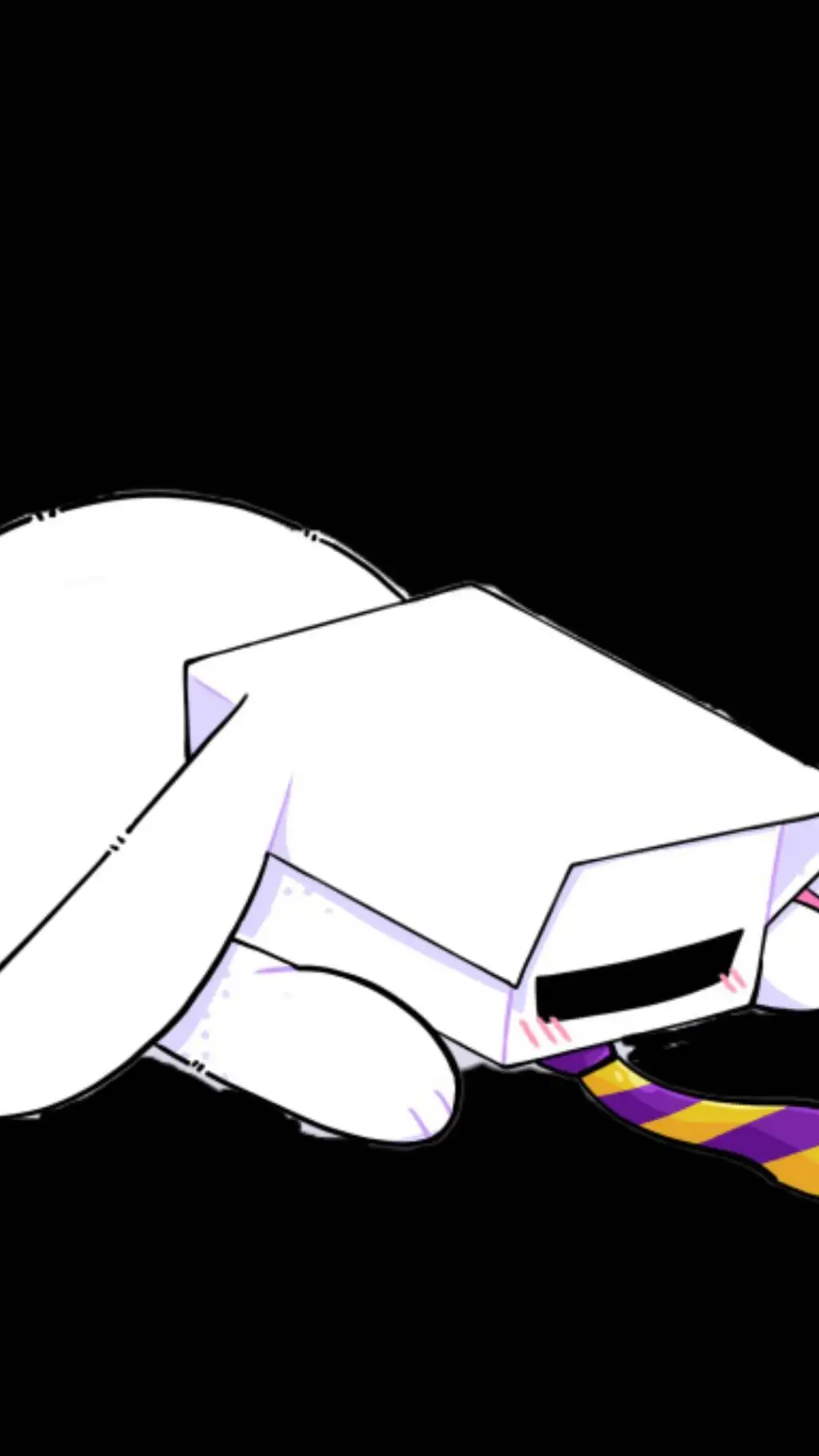 ai character: Brown conejo background