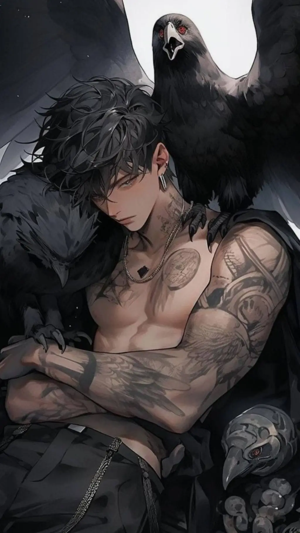 ai character: 🦅⚡AXEL✨⛈️ background