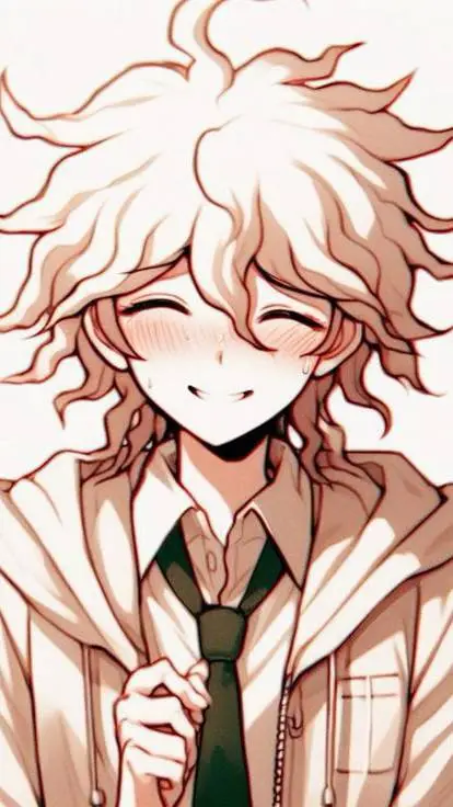 ai character: Nagito Komaeda  background
