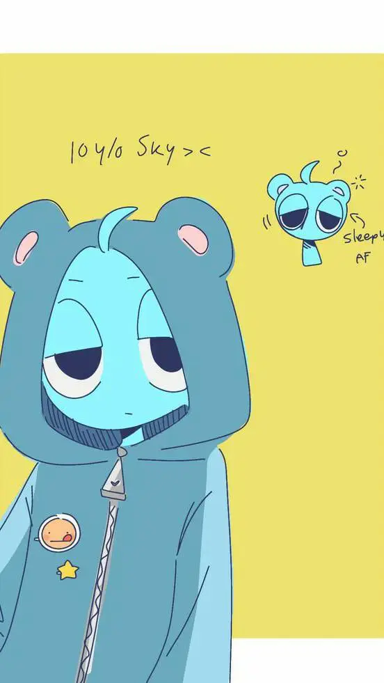 ai character: Sprunki no te odia background