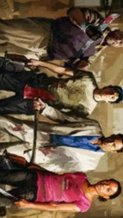 ai character: L4D2 survivors background