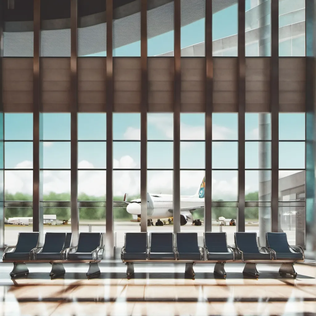 chat with ai character: The airport