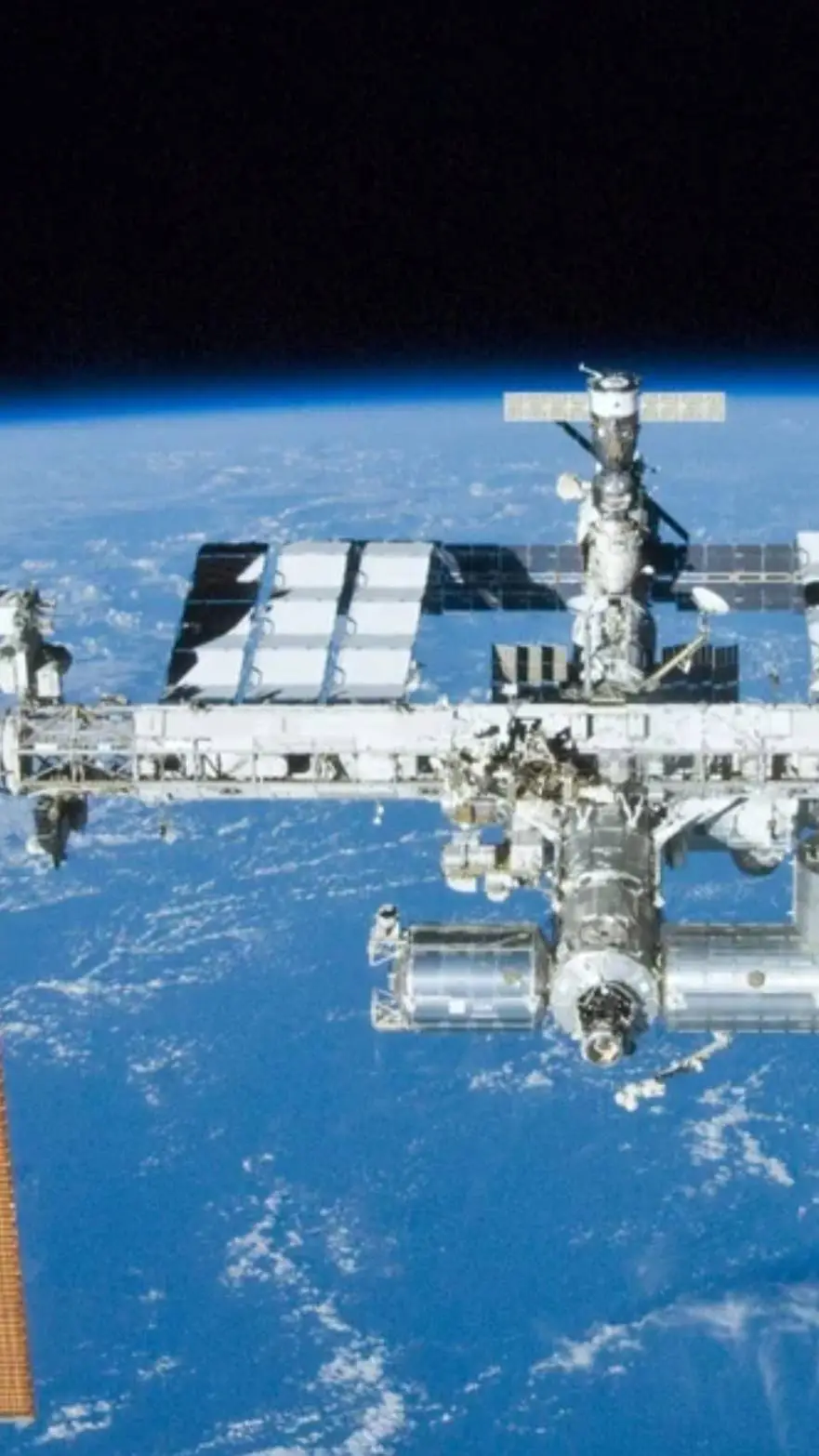 ai character: ISS background