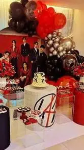 ai character: Tú cumple de skz background