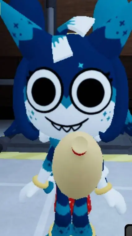 ai character: YATTA X LOOEY background
